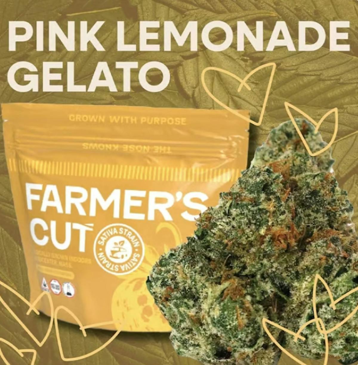 Photo of Pink Lemonade Gelato 7g Farmer’s Cut