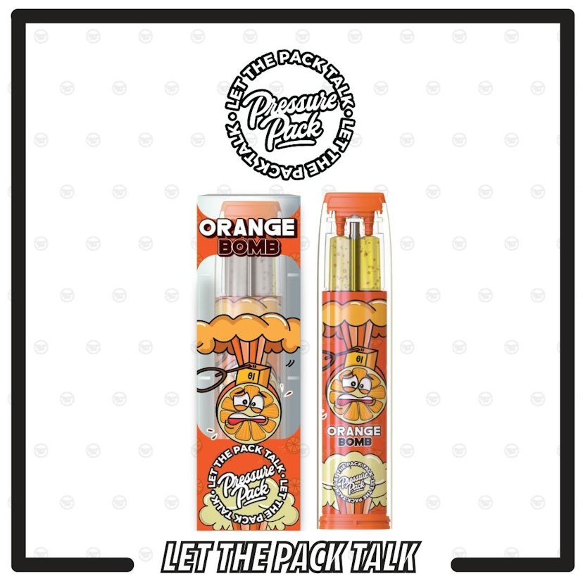 Pressure Pack Disposable | Orange Bomb