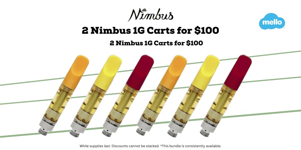 Nimbus 1g Cart 2 for $100