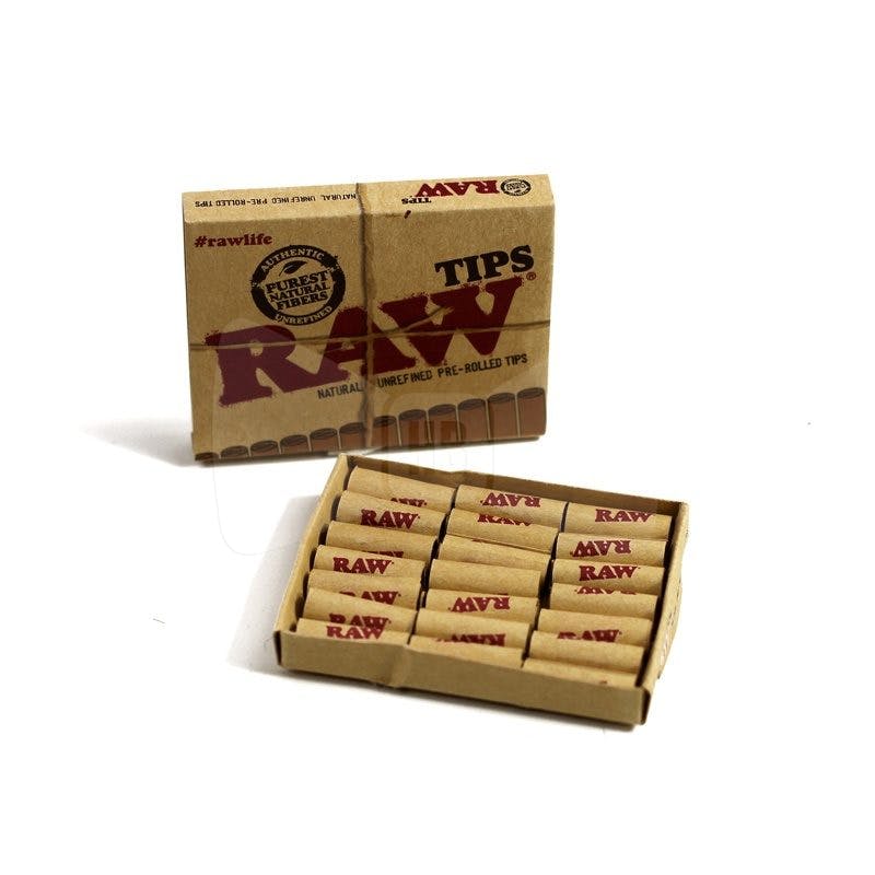 Raw 21 Natural Unrefined Tips