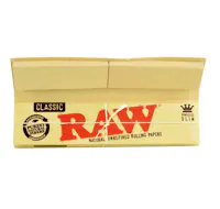 Product RAW - Connoisseur Classic Rolling Papers & Tips King Size Slim