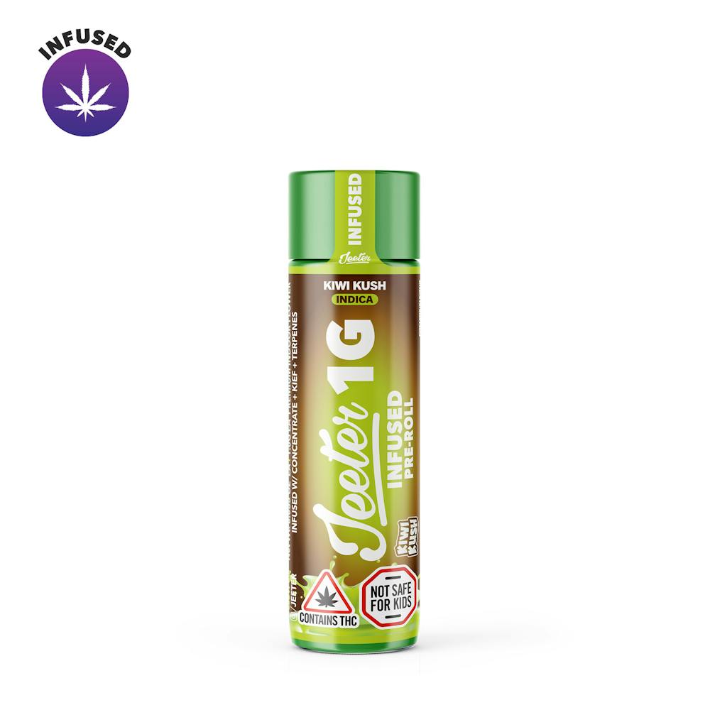 Product Kiwi Kush Jeeter Infused Pre-Roll | 1g