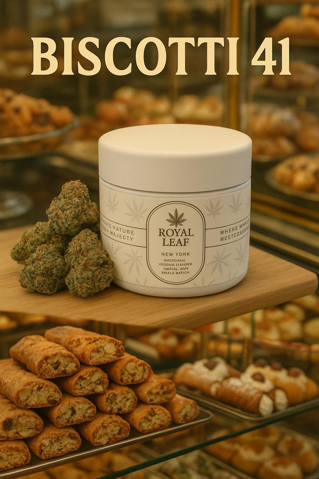 Product Royal Leaf - Biscotti 41 - 3.5g - Indoor Flower