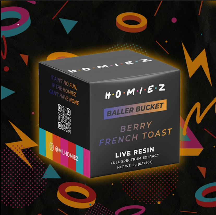 Homiez Live Resin | Berry French Toast