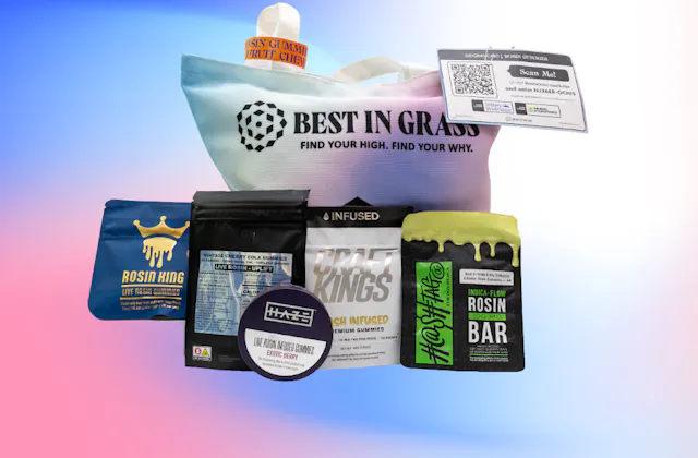 Best in Grass Rosin Gummies & Fruit Chews Judge Kit 495mg (hybrid)