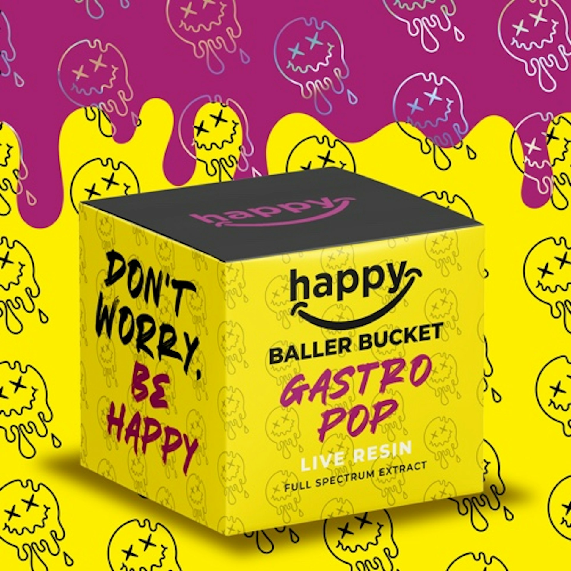Happy - Gastro Pop 5G Baller Bucket