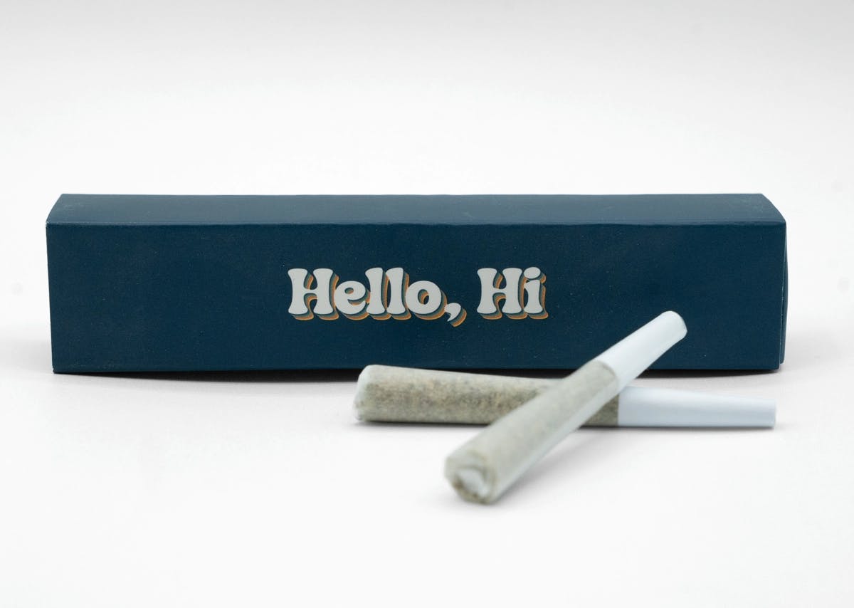 Photo of Hello, Hi – Kush Cake – 2x 0.5g Pre-Rolls