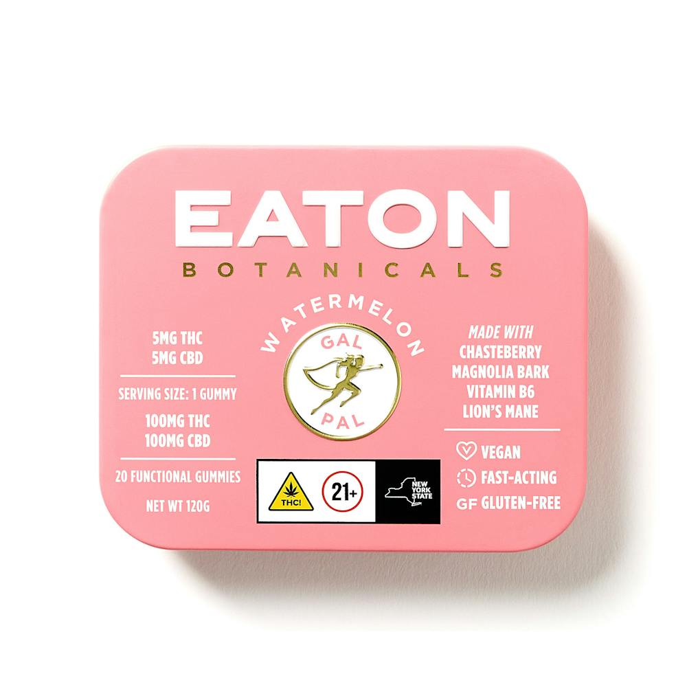 Product Gummies | Watermelon | Gal Pal 100mg | Eaton Botanicals