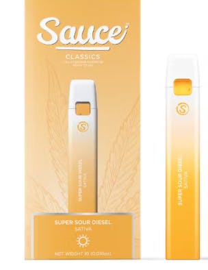 Sauce - Classics: Distillate Disposable - Super Sour Diesel (S) (1.0g)