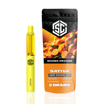 Society C - 2g Liquid Diamond Disposable - Mango Orange