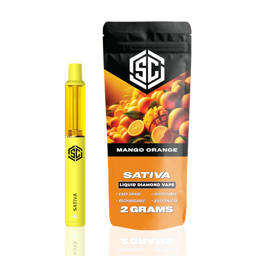 Society C - 2g Liquid Diamond Disposable - Mango Orange