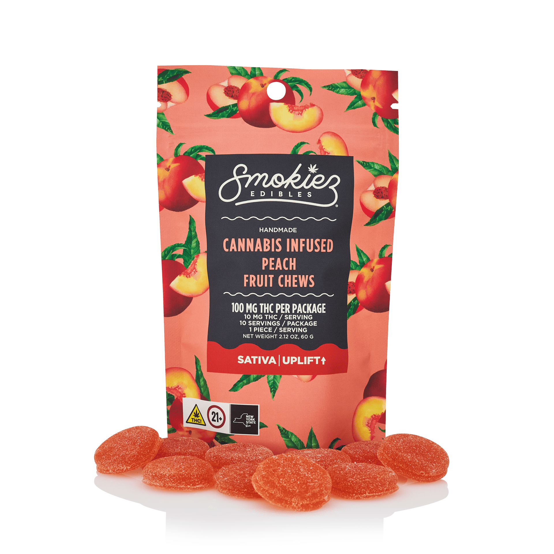 Product Smokiez - Peach - 10pk - 100mg