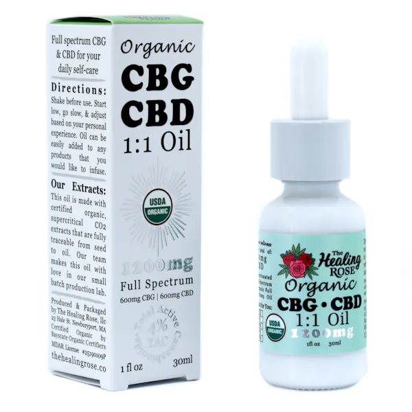 THR 2400mg CBD+CBG 1:1 Tincture 2.4g Tinctures | THR |