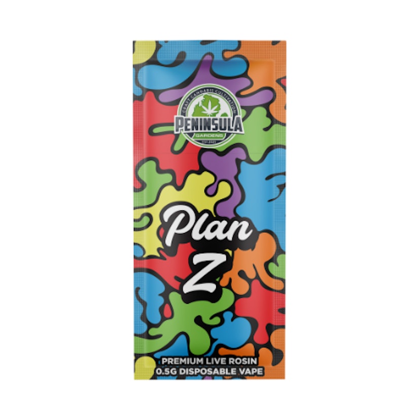 Peninsula Gardens .5g Live Rosin Disposable Plan Z
