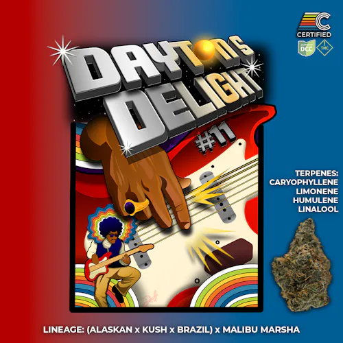 Certified Cultivators | Daytons Delight (Buds) | 3.5g | Hybrid-1