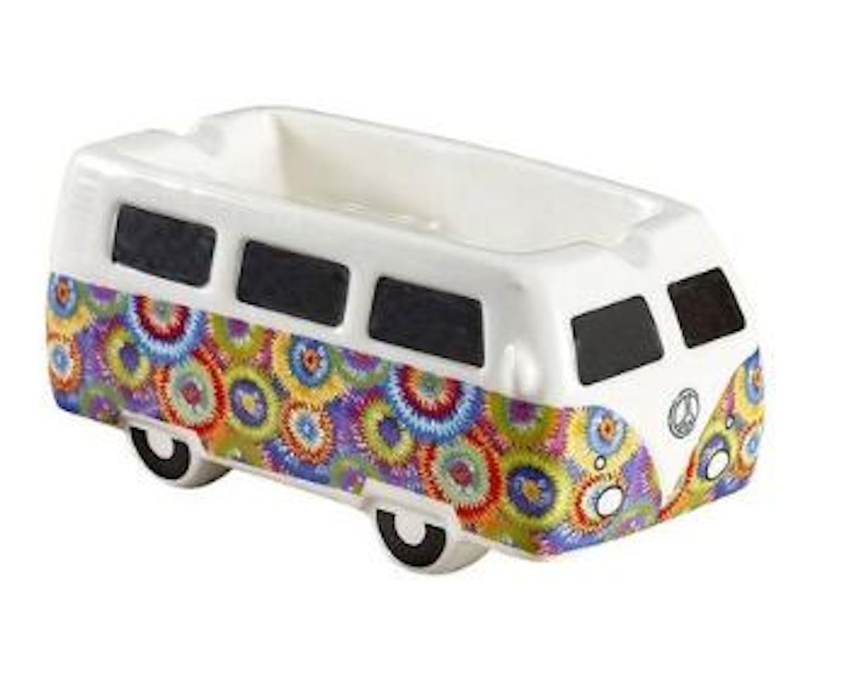 Image of Vintage Bus Ceramic Ash Tray by Fashioncraft