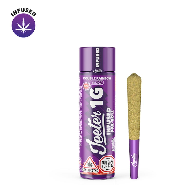 Product Jeeter - Double Rainbow Infused Jeeter (1g)