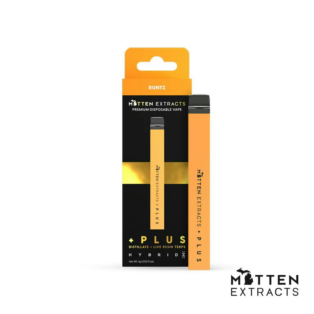 Mitten Extracts - 1g Disposable - Runtz (H)