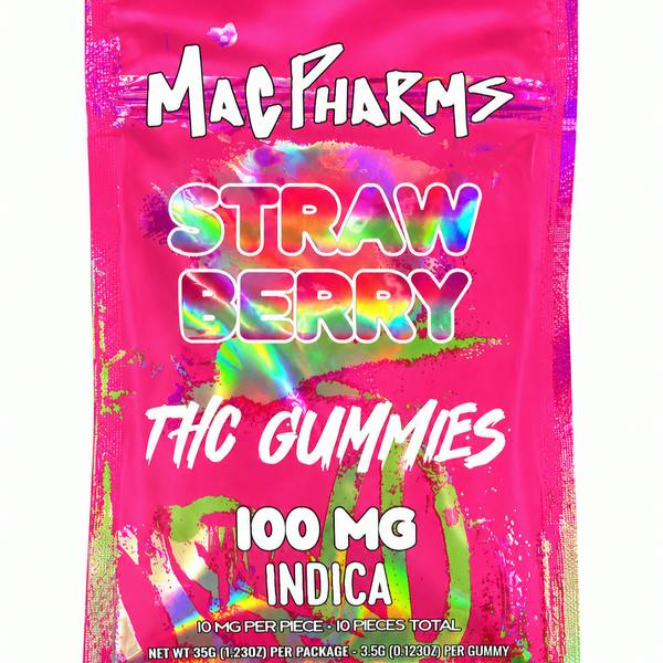 Mac Pharms - Gummies - Strawberry 10pcs