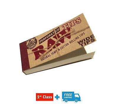 RAW | AUTHENTIC - CHEMICAL & CHLORINE FREE| PRE-ROLLED TIPS