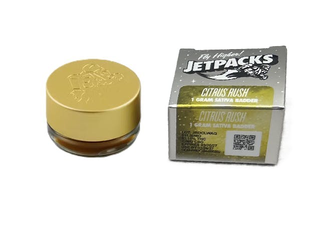 Jetpacks Citrus Rush 1g Badder
