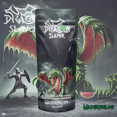Dragon Slayer - 1.2g Infused Preroll - Watermelon