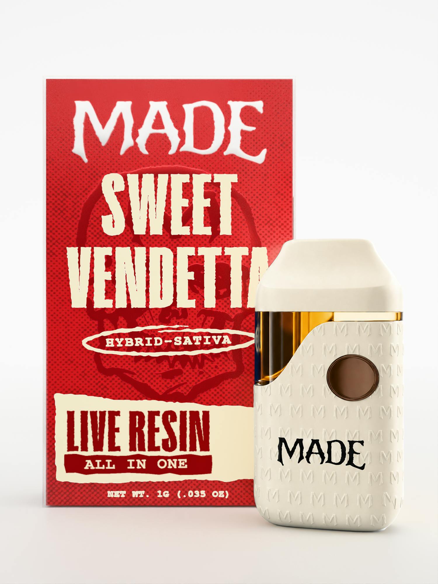 Made 1g Live Resin Disposable - Sweet Vendetta