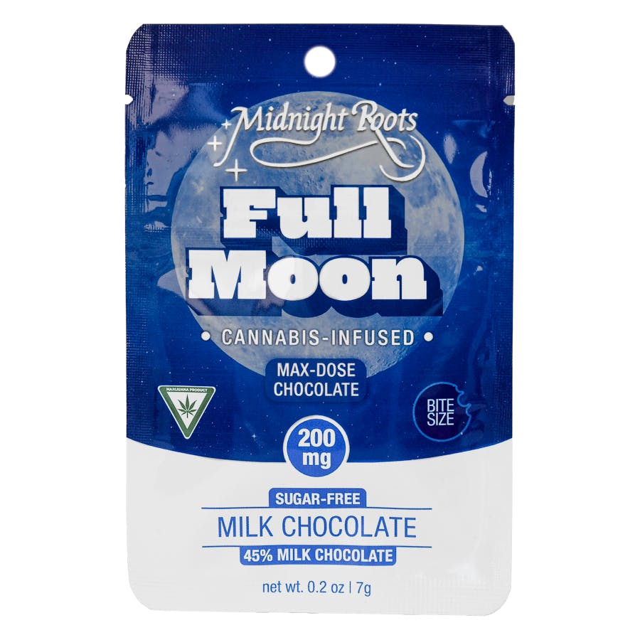 Midnight Roots - 200mg Chocolate Bite - Sugar Free Milk Chocolate
