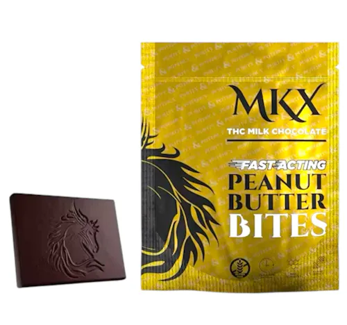 MKX Fast-Acting Milk Chocolate Peanut Butter Bites 200mg Rec-active