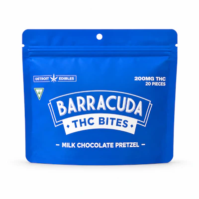 Barracuda - 200mg Bites - Milk Chocolate Pretzel - EDIBLES by Detroit Edibles at King of Budz