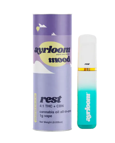 Ayrloom | Mood Rest | AIO | 1g | THC : CBN-1