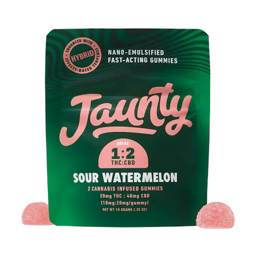 Sour Watermelon Gummies | 20mg | 2pk-2
