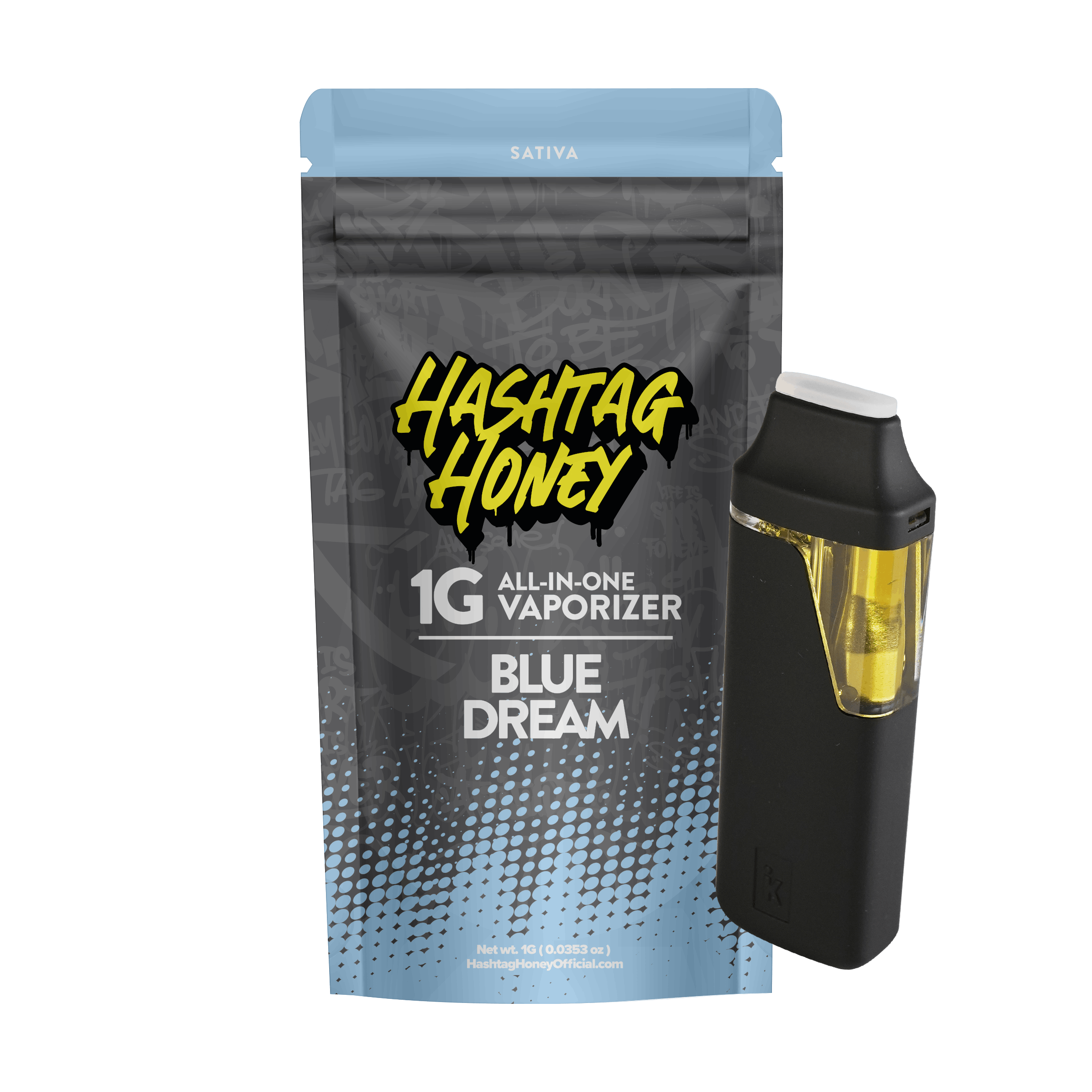 Vape | Hashtag Honey | Blue Dream | AIO | 1g