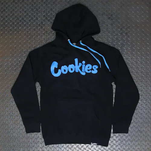 Cookies Original Mint Logo Hoodie Black Cookies Blue MD Cookies Florida