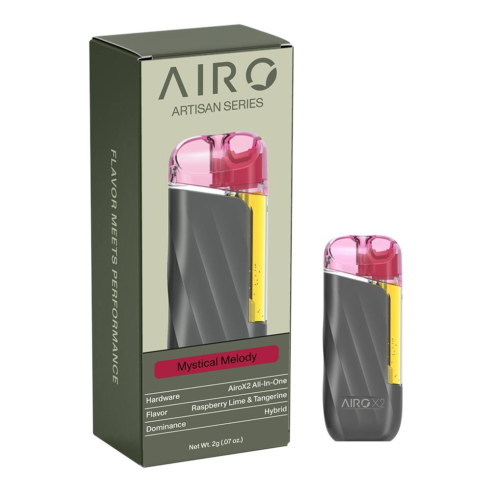 Mystical Melody - Raspberry Lime & Tangerine | Artisan Series | AiroX2 | 2000mg at Silk Road NYC, Jamaica Queens