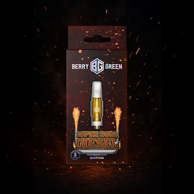 Berry Green - 3g Cart - Super Sour Diesel