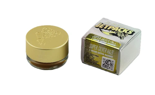 Jetpacks - 1g Cured Resin Badder - Super Silver Haze