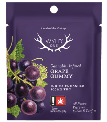 Wyld One | Grape Indica Gummy