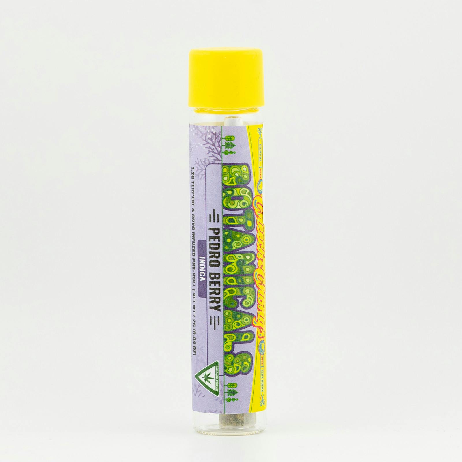 Cheech & Chong - 1.2g Infused Preroll - Pedro Berry