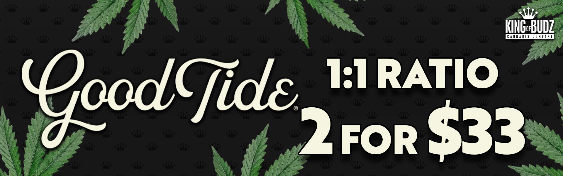 Good Tide 1:1 Gummies 2 For $33