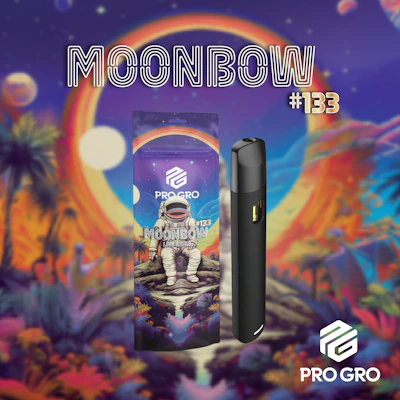 Moonbow #133 1g Live Resin Disposable - DISPOSABLES by Pro Gro at King of Budz