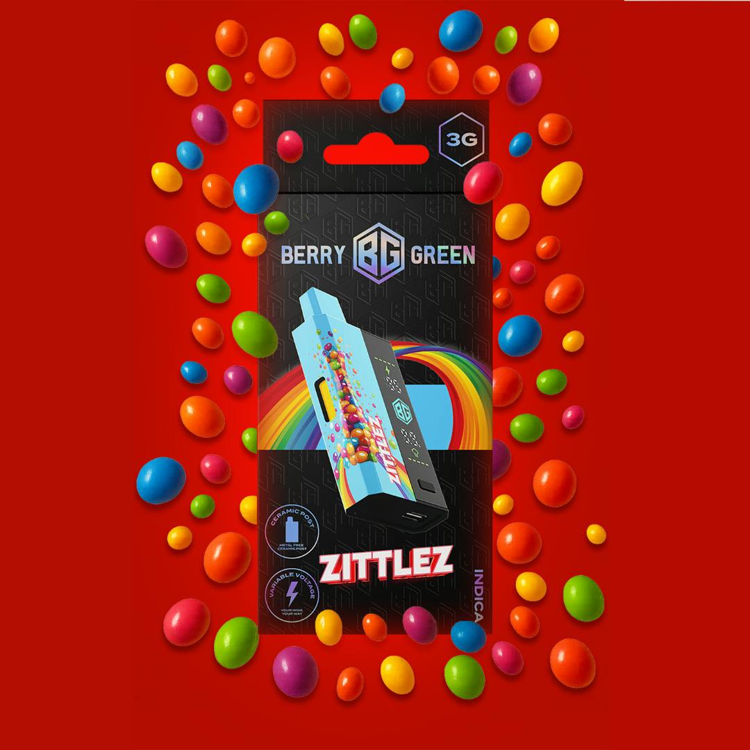 Berry Green Berry Green Disposable | Zittlez - Puff Cannabis