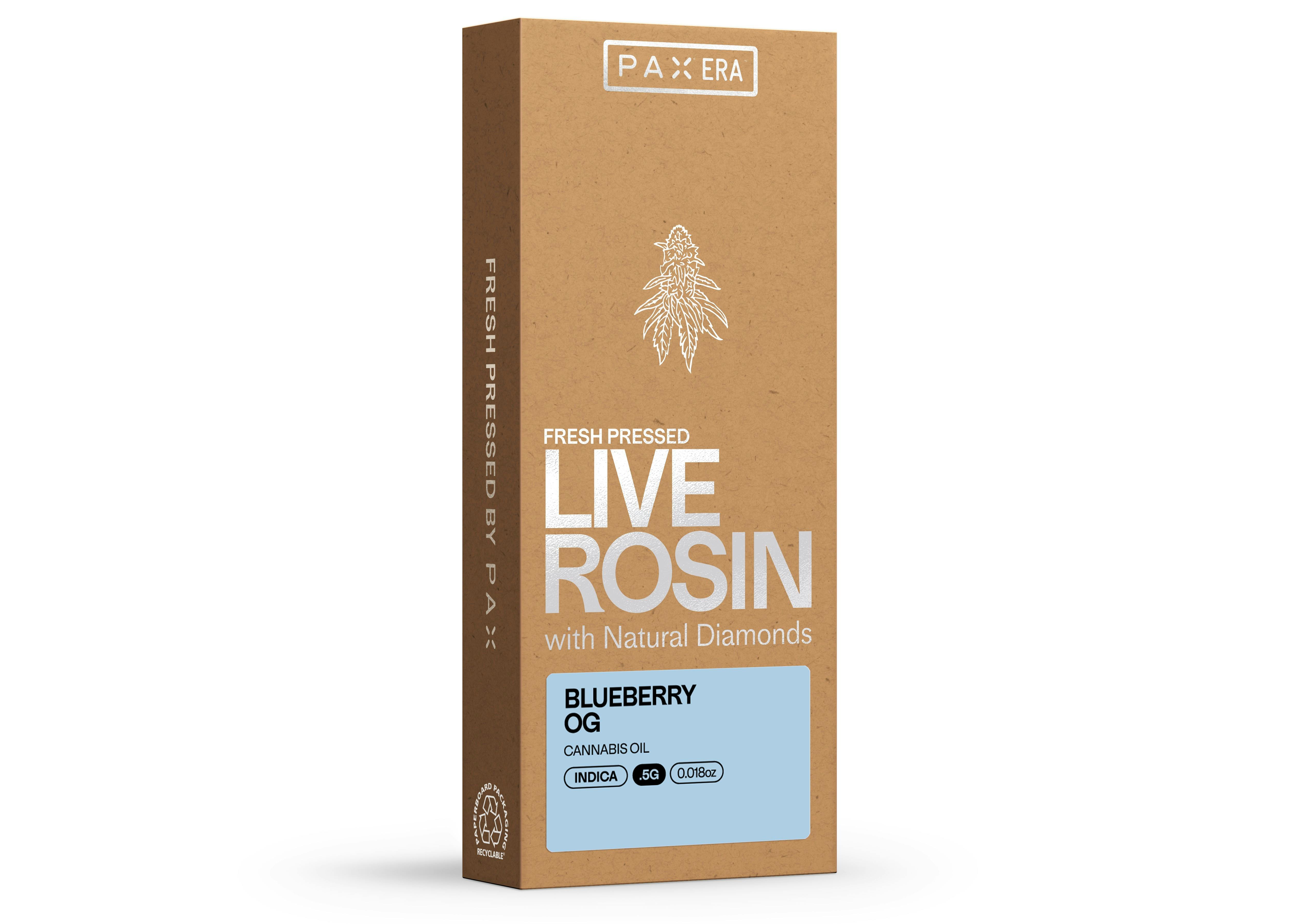 Photo of PAX Live Rosin | Blueberry OG | 0.5g Pod