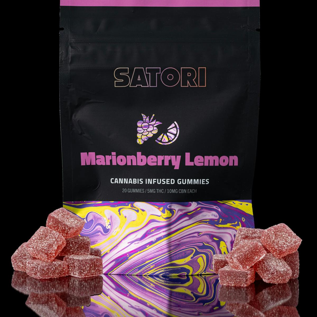 Image of Marionberry Lemon 1:2 | 100mg 20pk Gummies