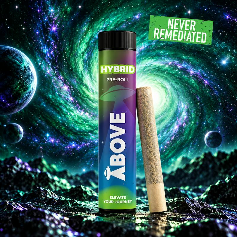 Product Above - Galactic Warhead Pre-Roll (1g)