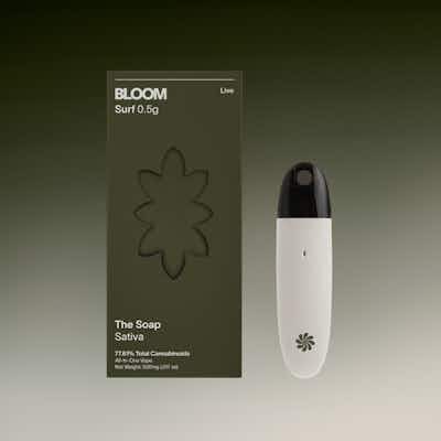 Product: BLOOM | Soap Live Rosin Surf All-In-One Disposable Cartridge | 0.5g