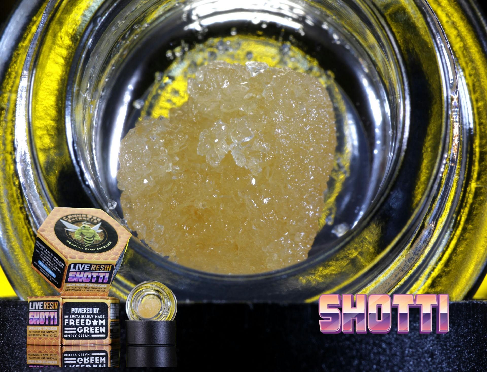Product: Canna Bee | Shotti | Live Resin Terp Diamonds Sativa