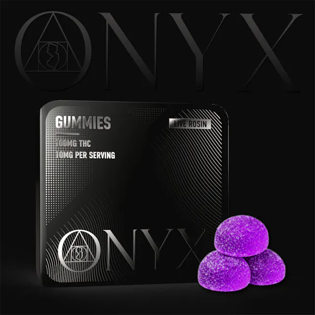 Onyx Full Spectrum Gummies Berry Sweet Dreamz 2 CBN : 1 THC 10pk/100mg (indica, 2.8g)
