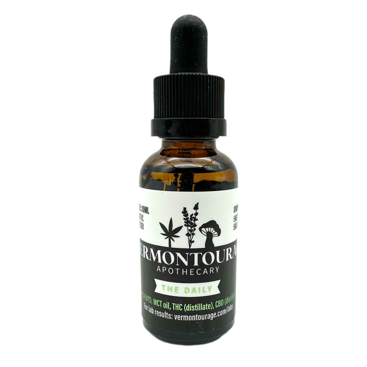 Image of The Daily Tincture | 150mg THC | 150mg CBD