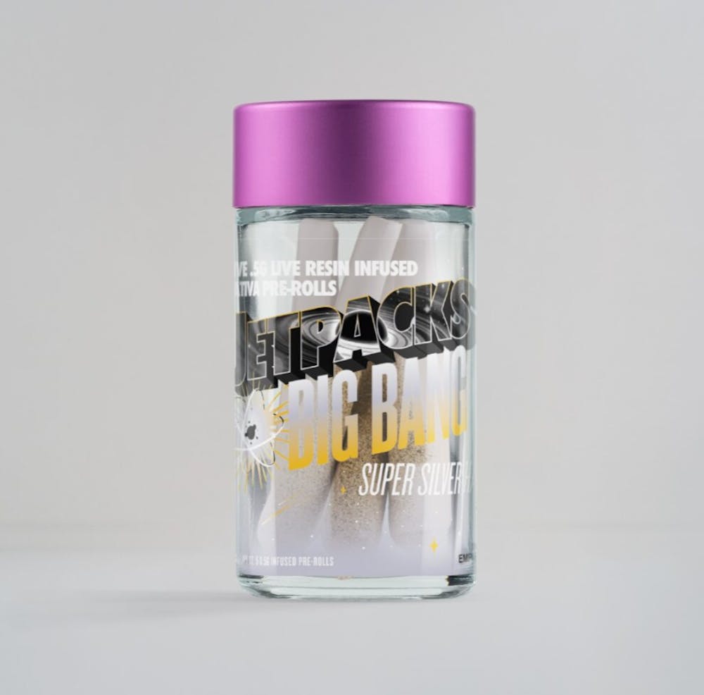 Product Infused Preroll | Super Silver Haze (S) 5pk | Jetpacks Big Bang